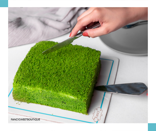 Spinach cake