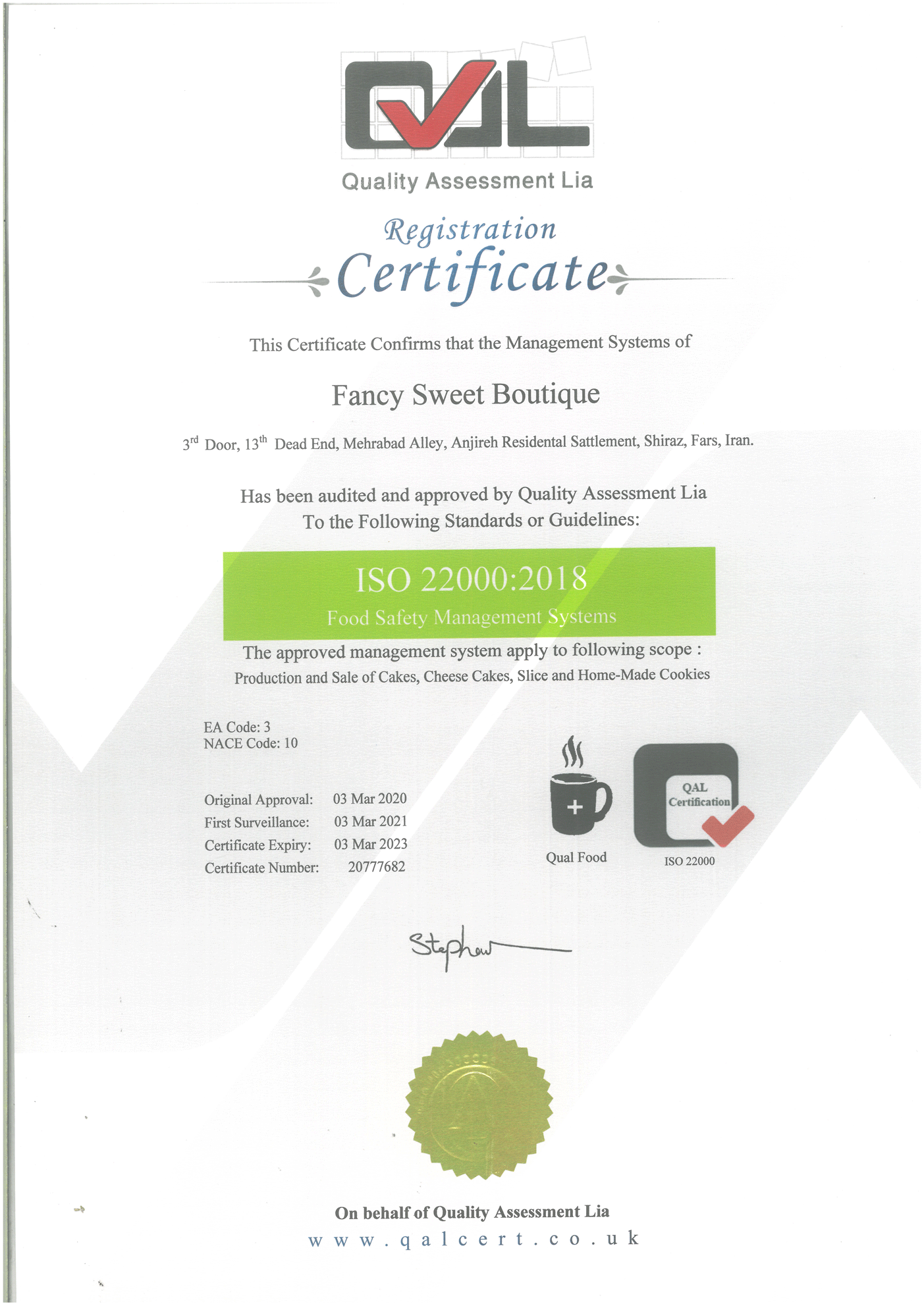 iso 22000:2018